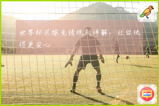 世界杯买球竞猜规则详解，让你玩得更安心
