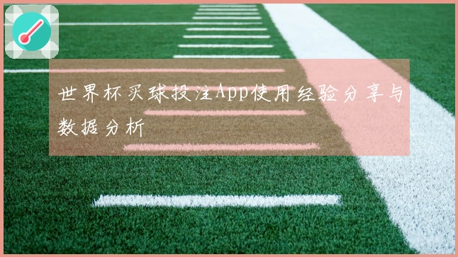 世界杯买球投注App使用经验分享与数据分析